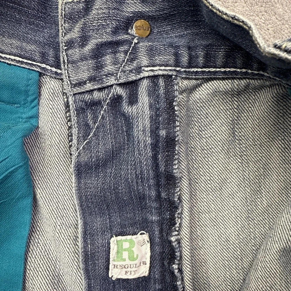 Vintage Y2K ENYCE Jeans Mens 34x30 Blue Skater Jeans 90's Hip Hop Regular Fit‎